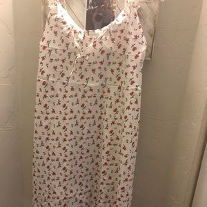 Ditsy print floral dress